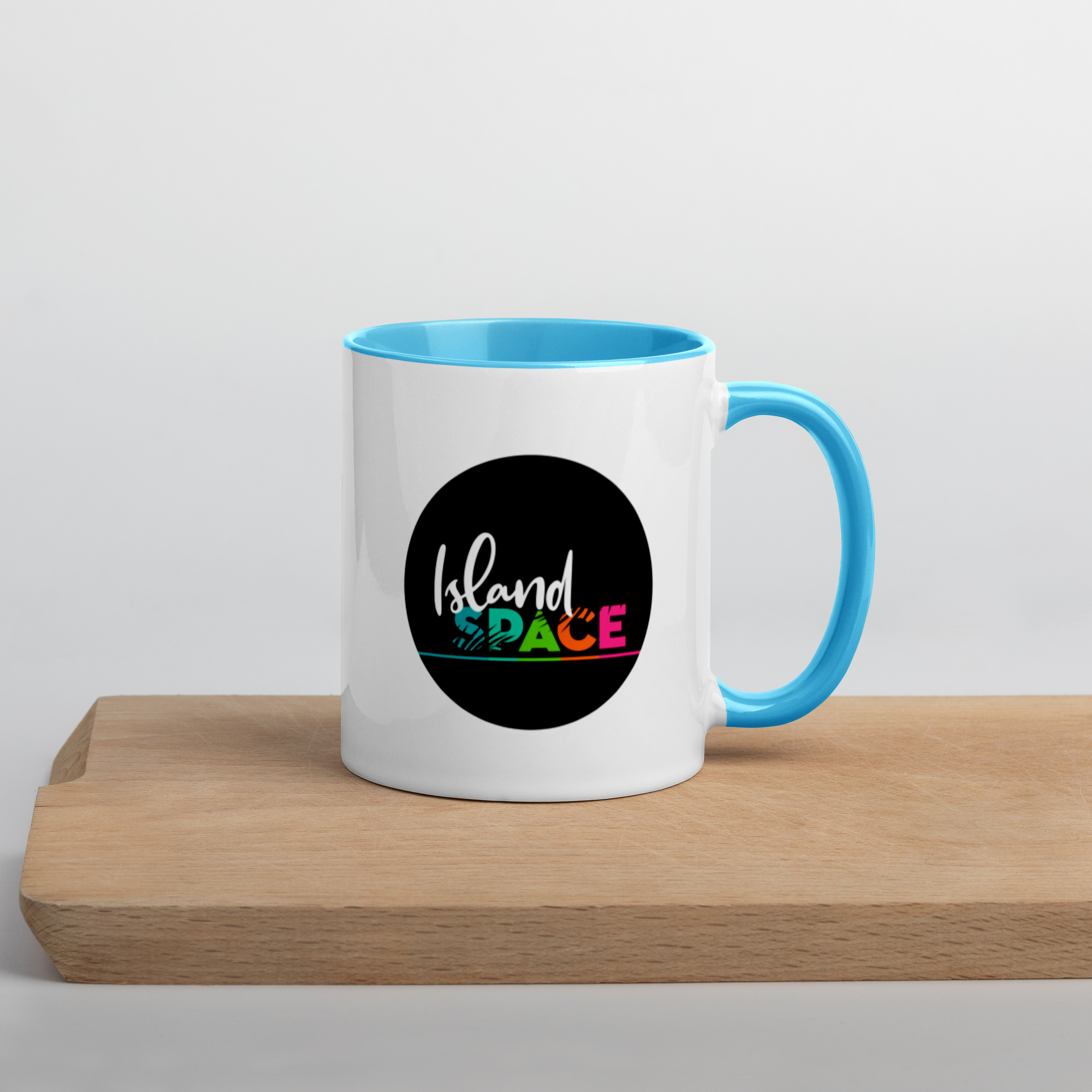 Island Space Color Block Mug - Image 5