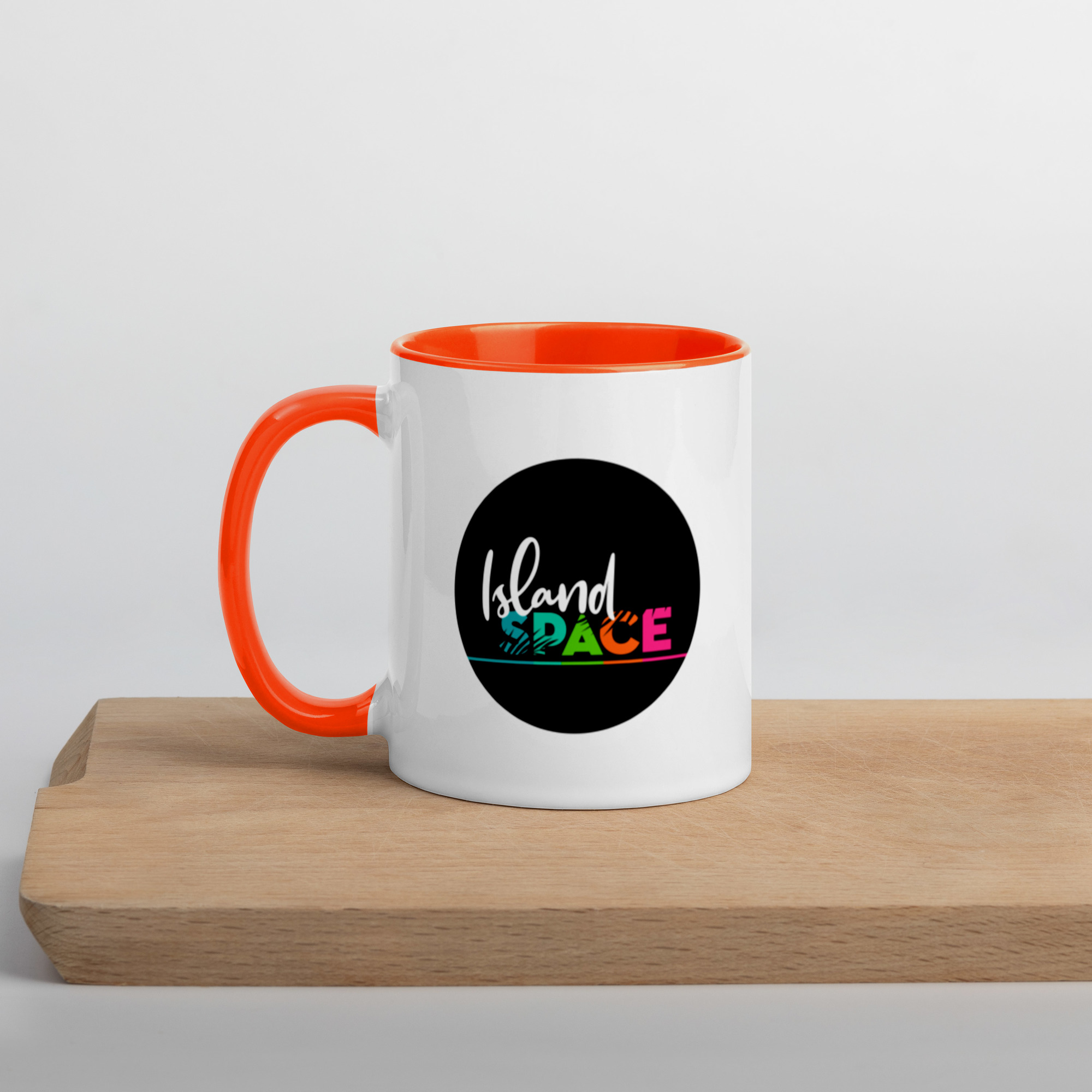 Island Space Color Block Mug - Image 4