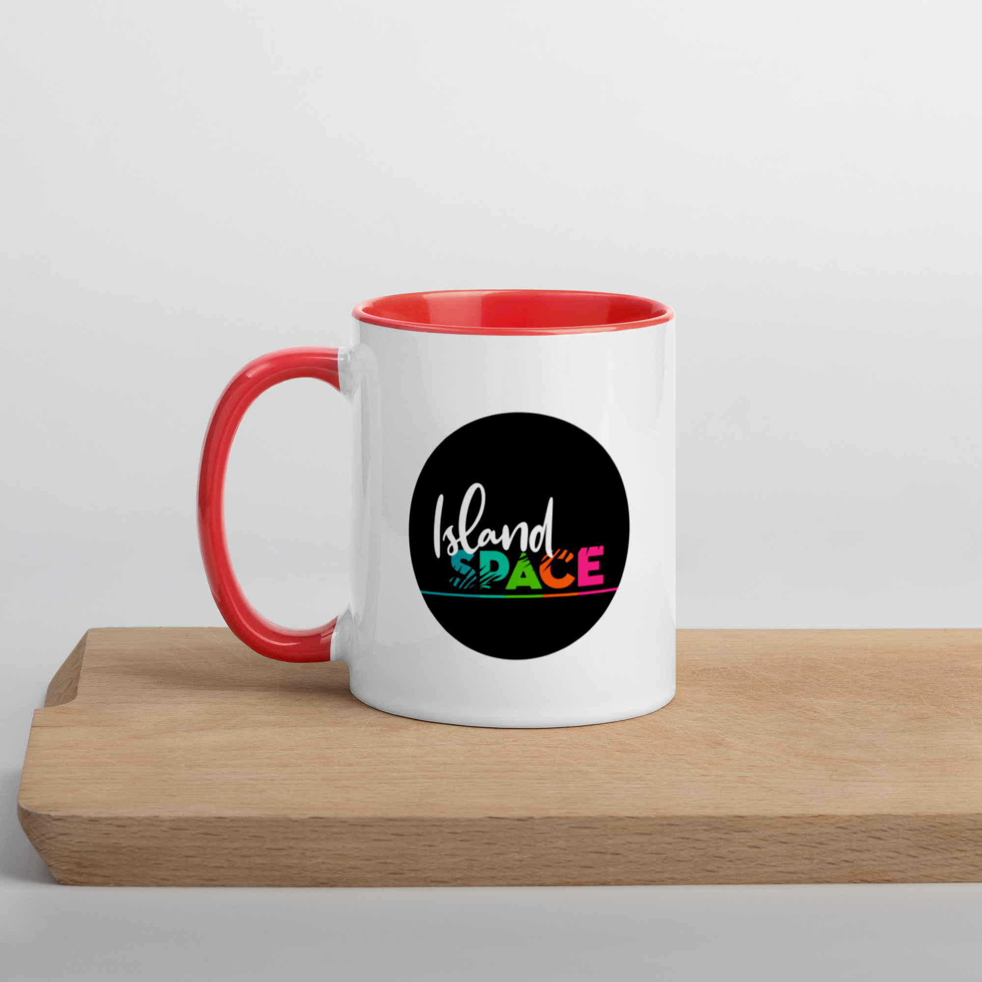 Island Space Color Block Mug - Image 3