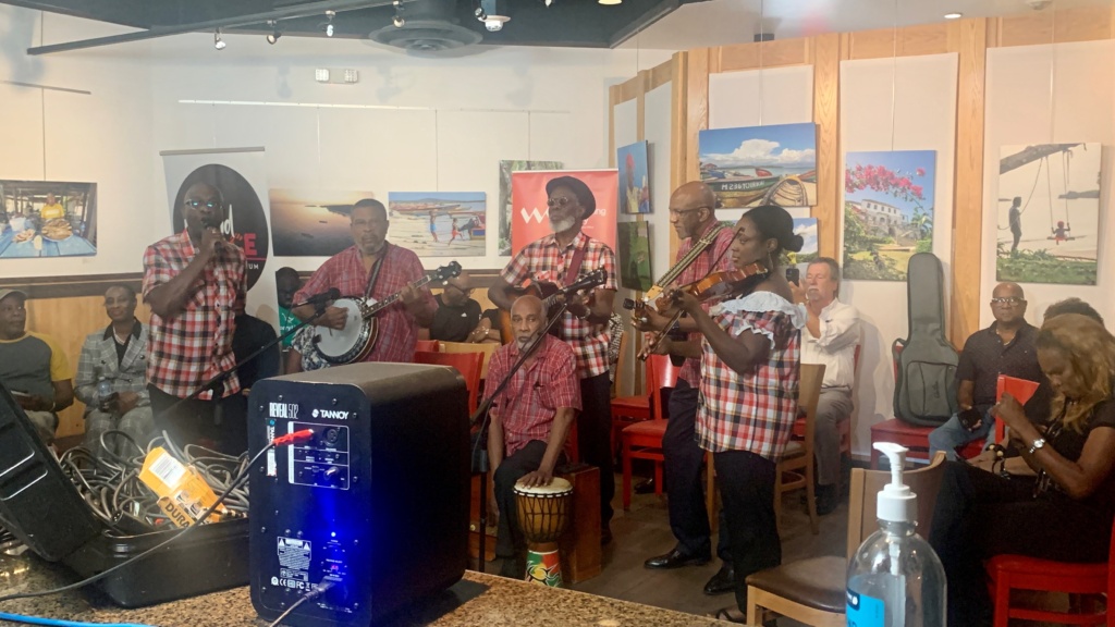 Tallawah Mento Band performs at Island SPACE 