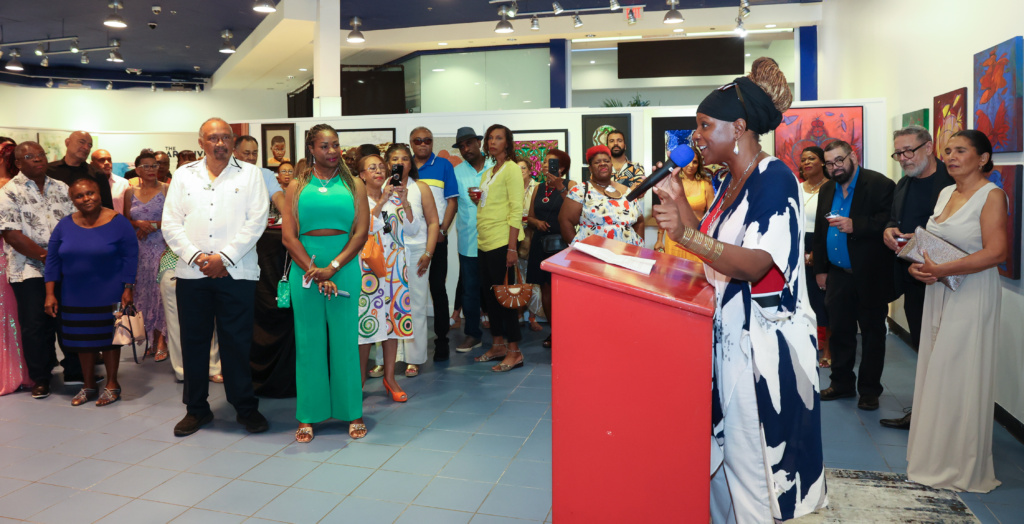 Island SPACE CEO Calibe Thompson