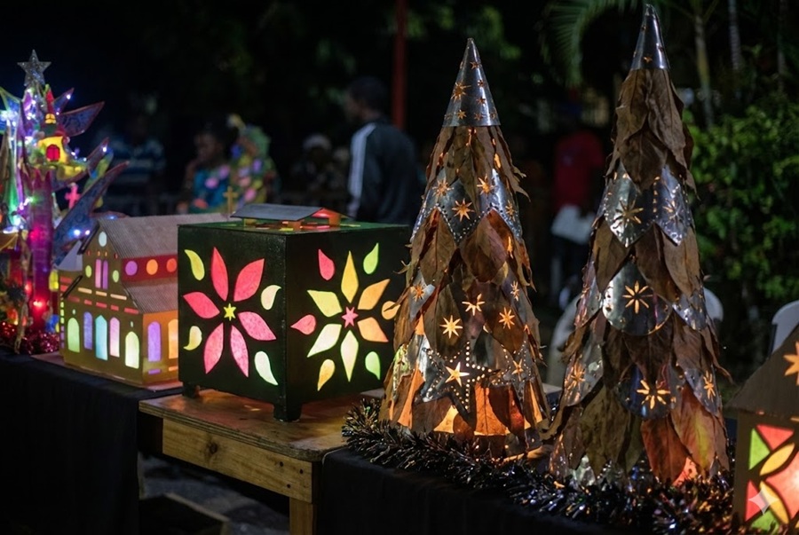 st lucia lanterns
