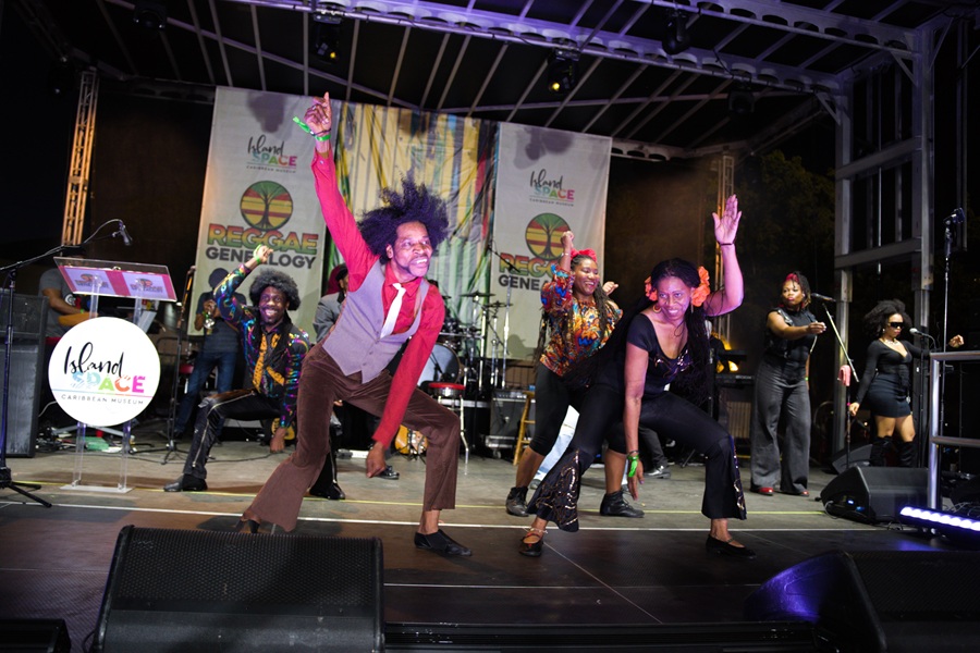 Performers at Reggae Genology 2025, Photo by RJ Deed